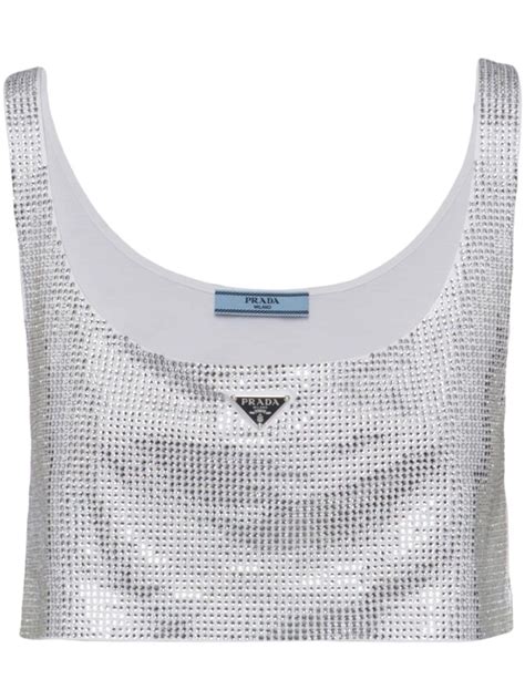 prada crystal top|Granite Gray Crystal.